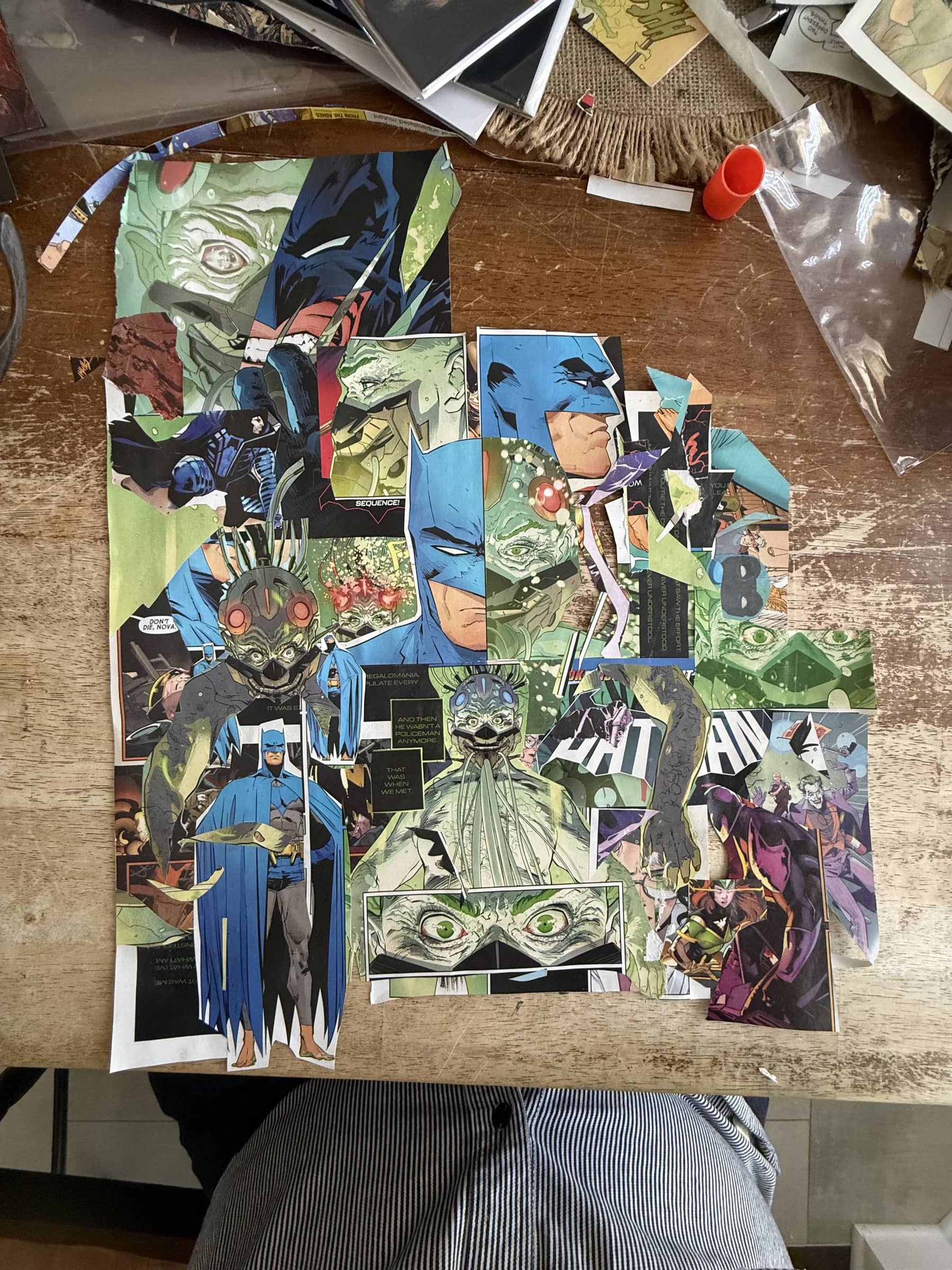 Workbench view from the Return of the Joker session.