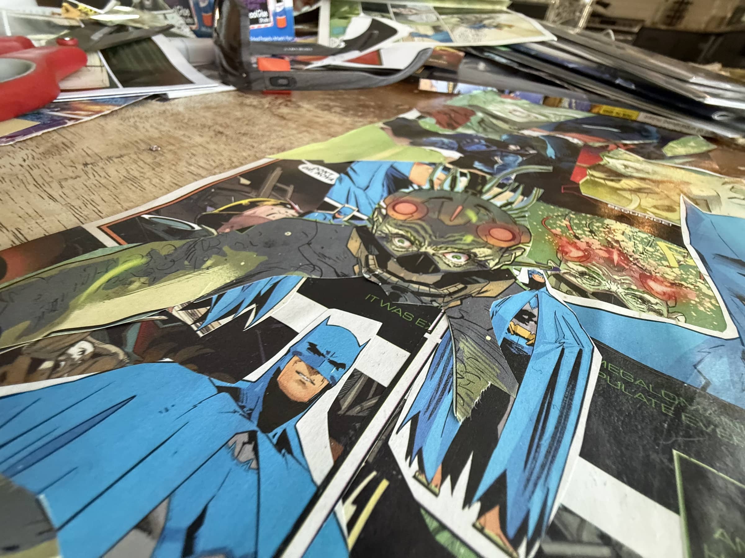 Detail view from the Return of the Joker session.