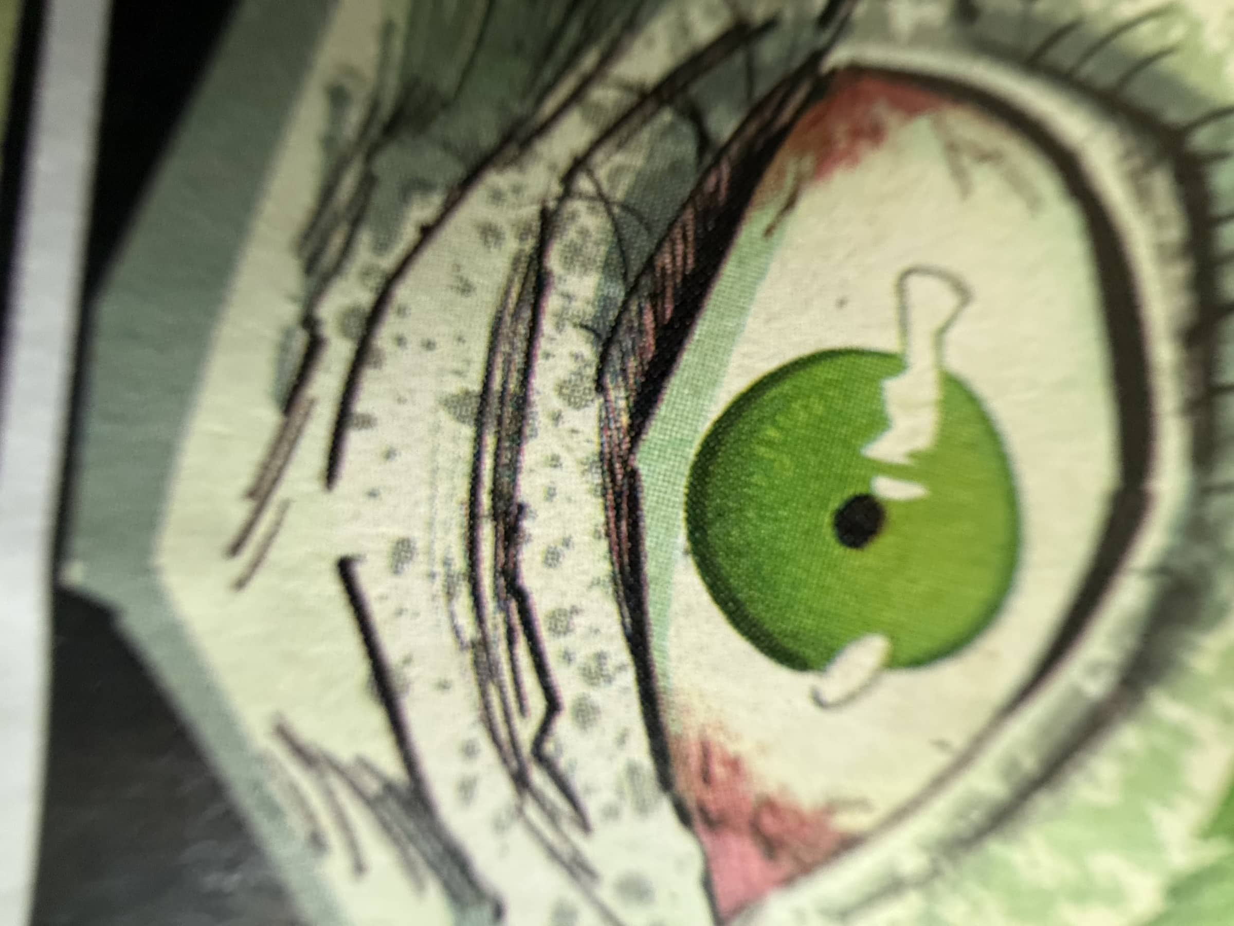 Detail view from the Return of the Joker session.