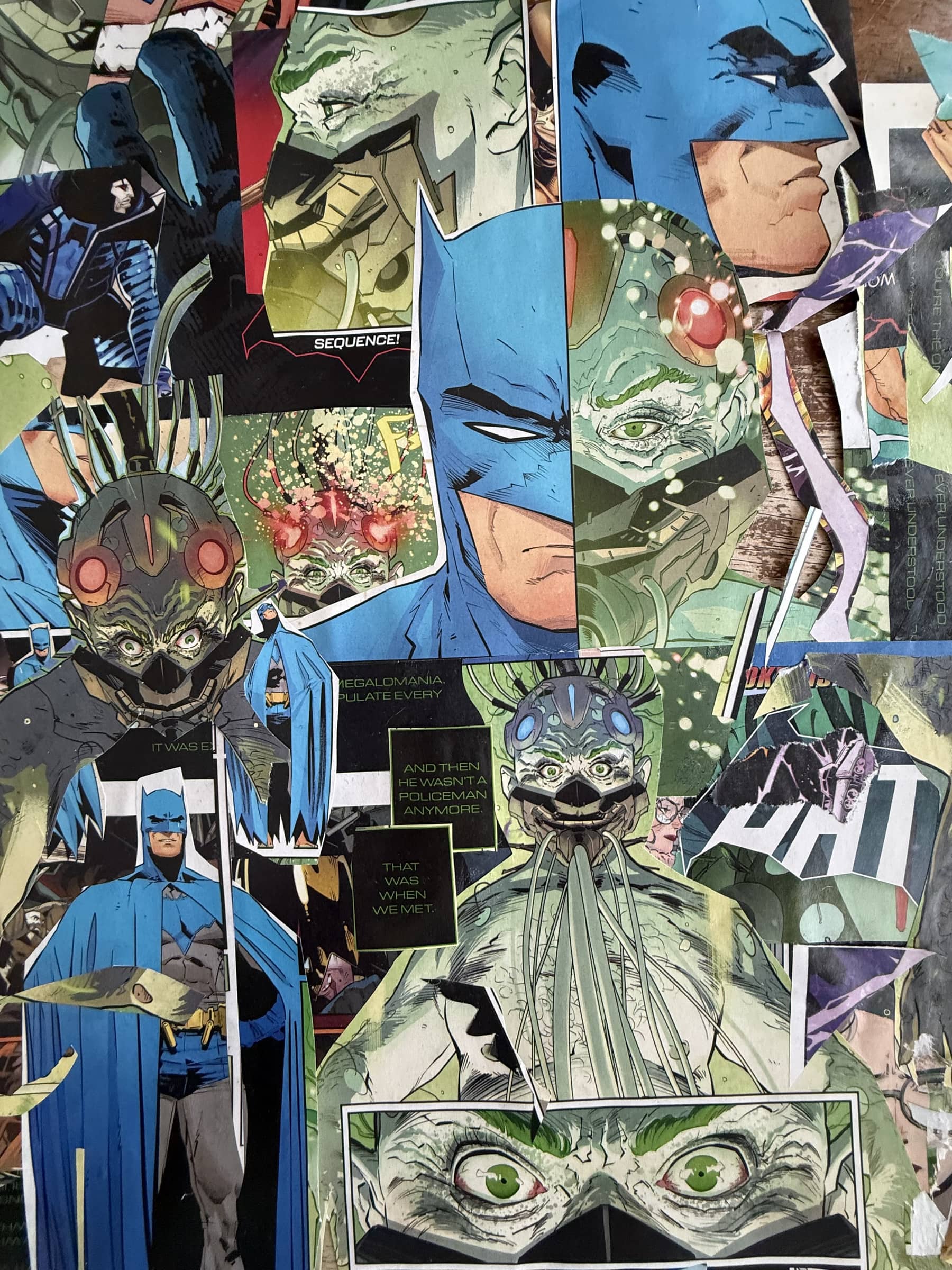 Detail view from the Return of the Joker session.