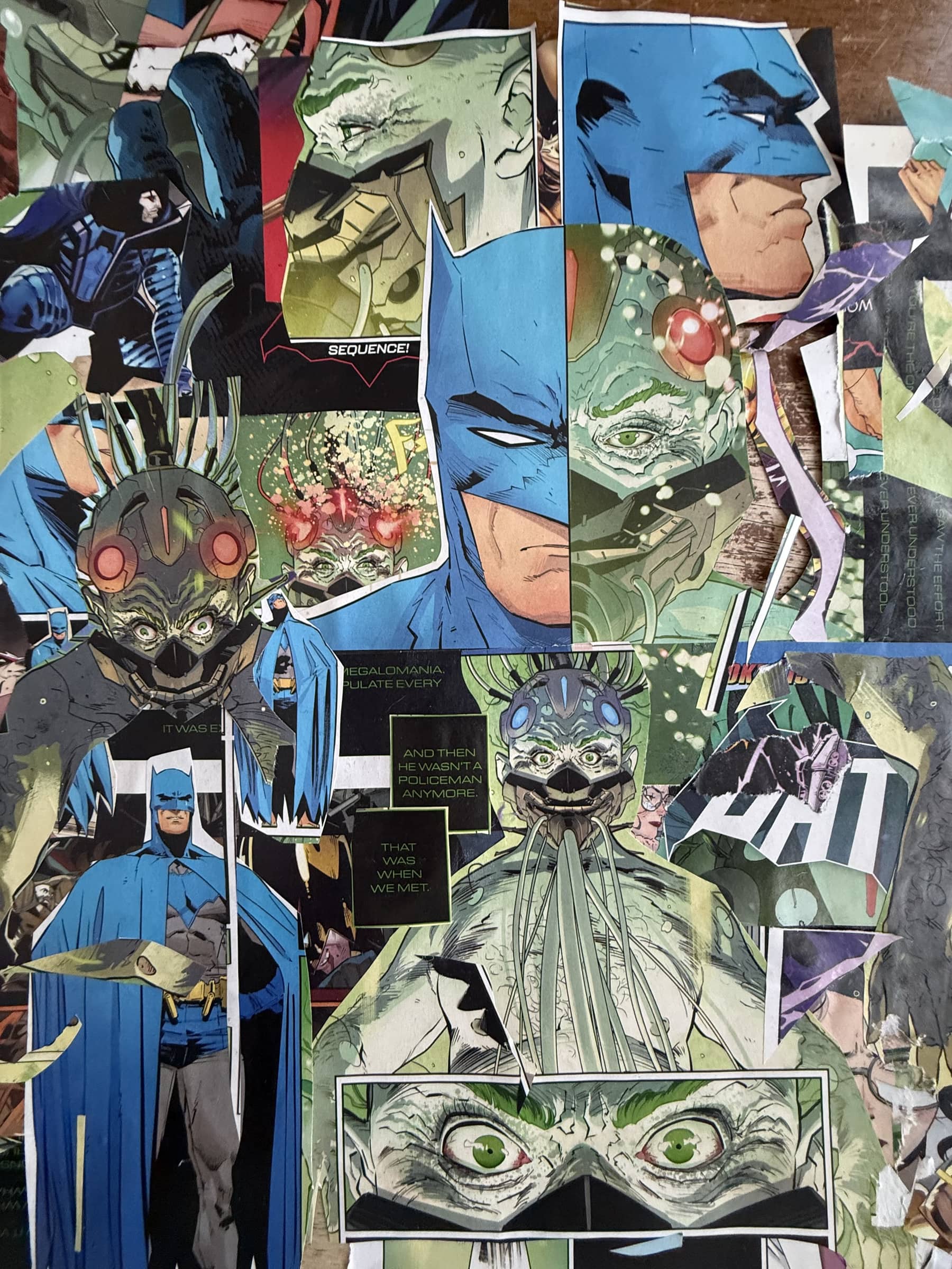 Detail view from the Return of the Joker session.