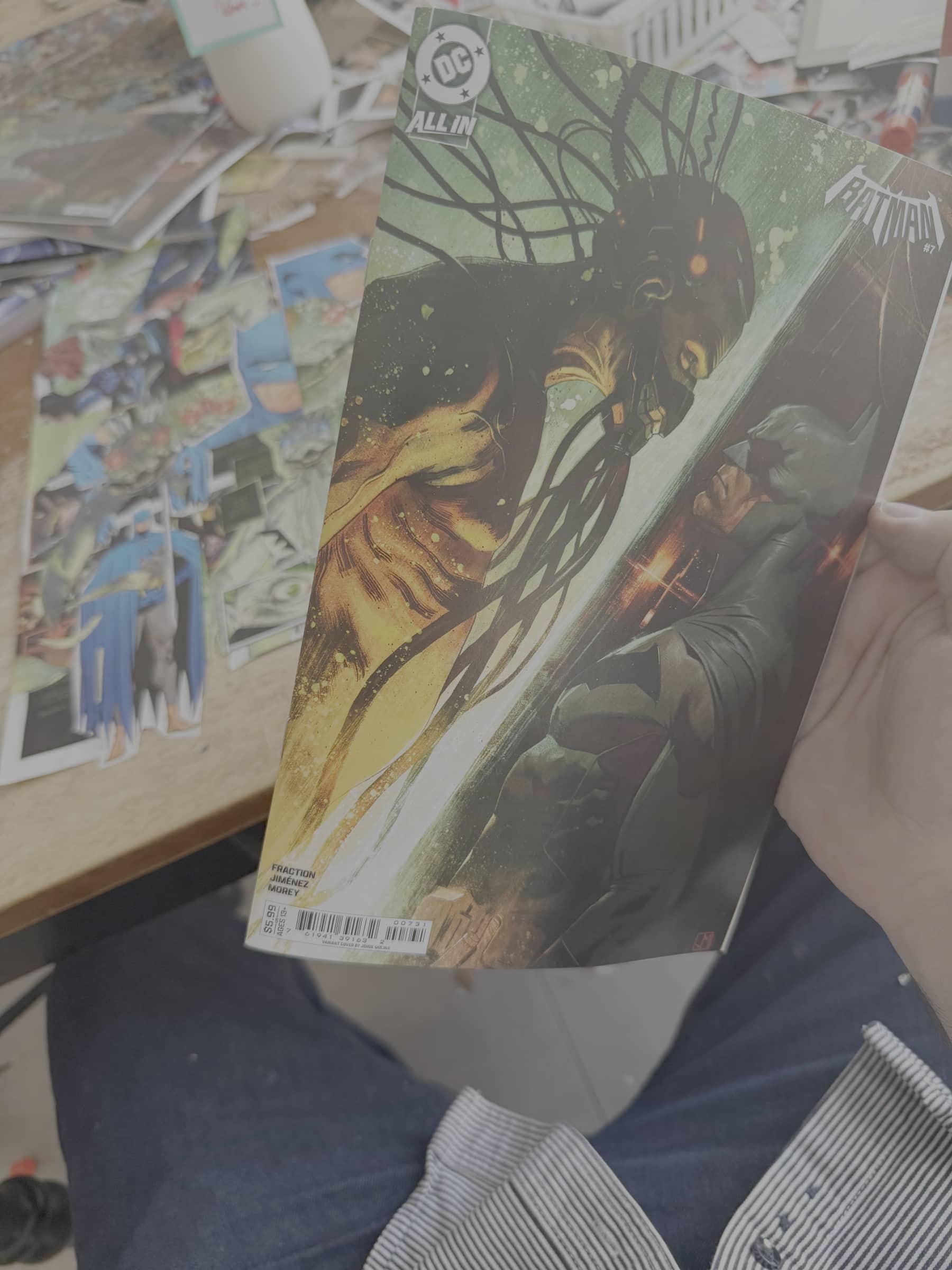 Process frame from the Return of the Joker session.